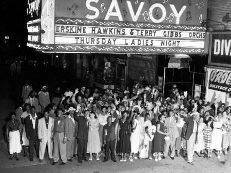 Savoy Ballroom with crowd